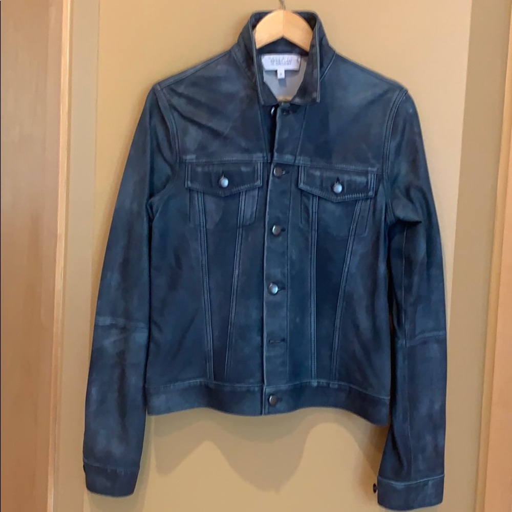 Leather Jean Jacket
